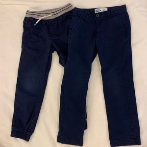 Set of 2 navy pants